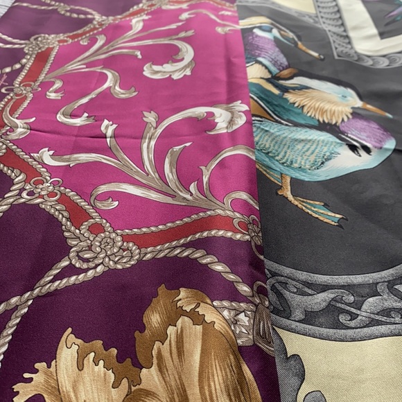 Salvatore Ferragamo sleeveless scarf print dress - Picture 3 of 4